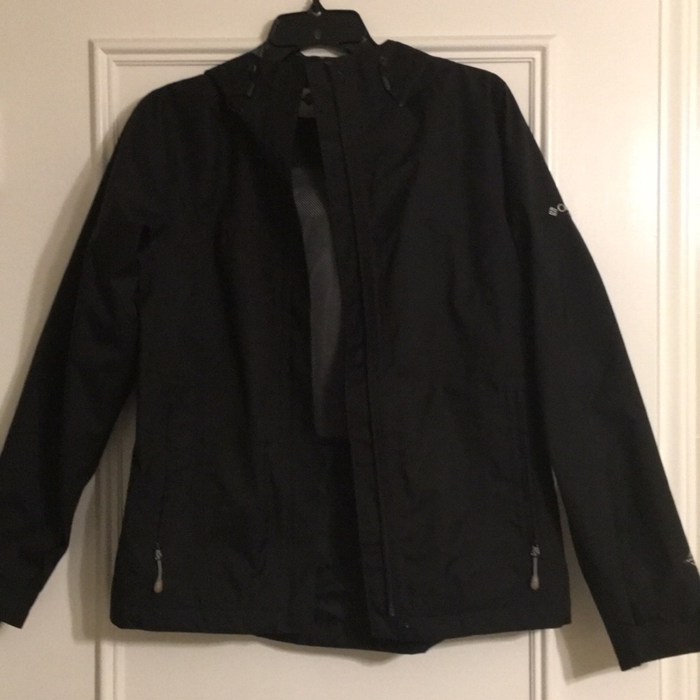 Columbia Black Rain Jacket